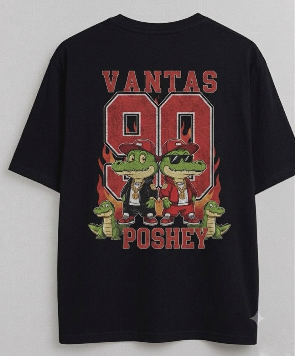 Vantas Poshey Crocodile - Black Edition